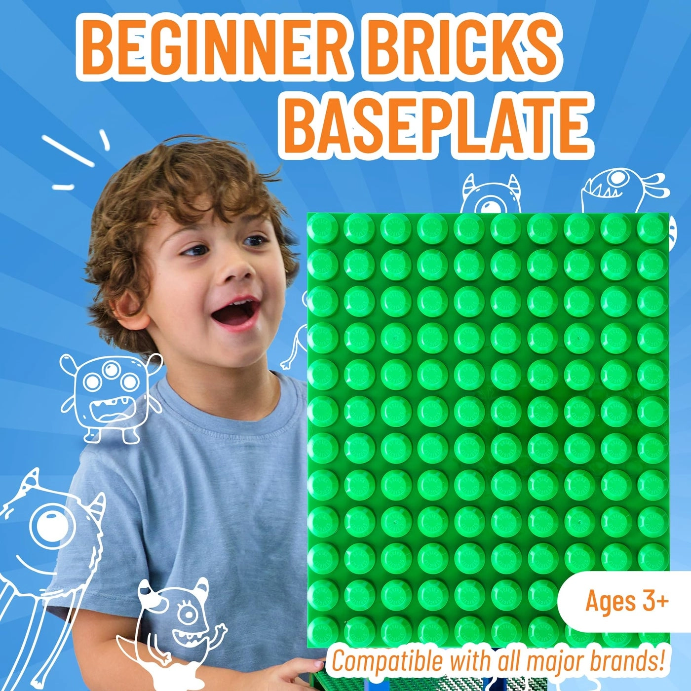 Mega Toy Building Block Baseplate