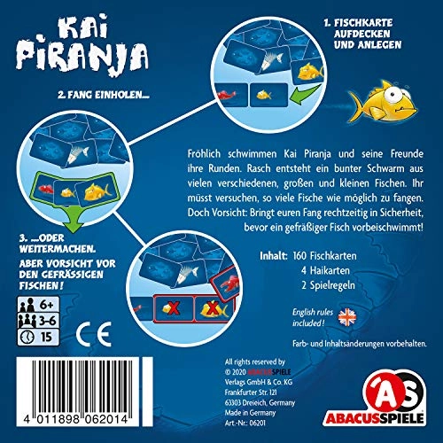 Kai Piranja - Card Game (German)