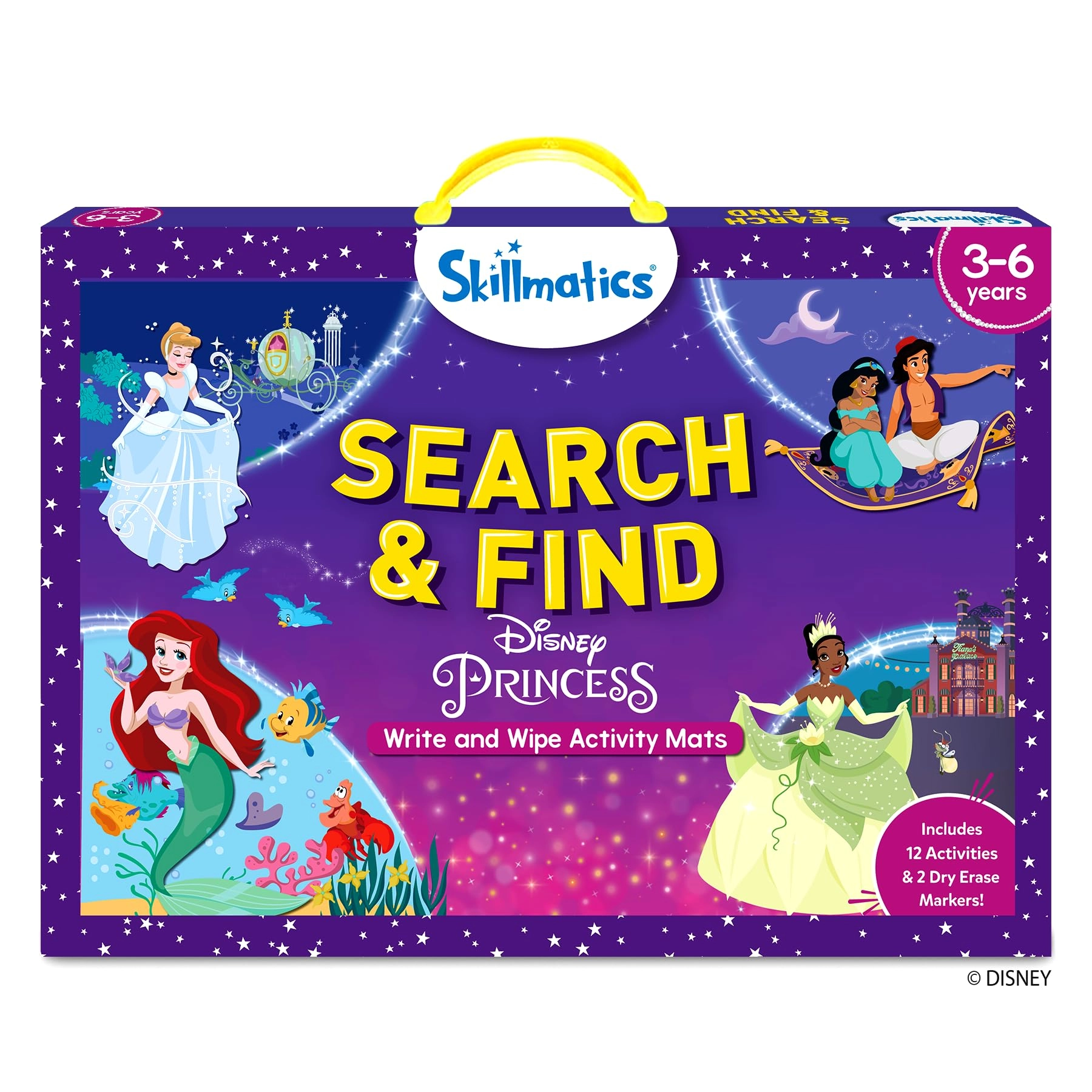 Grasper Global Private Limited Search & Find Disney Princess - 3 to 6 6 pieces