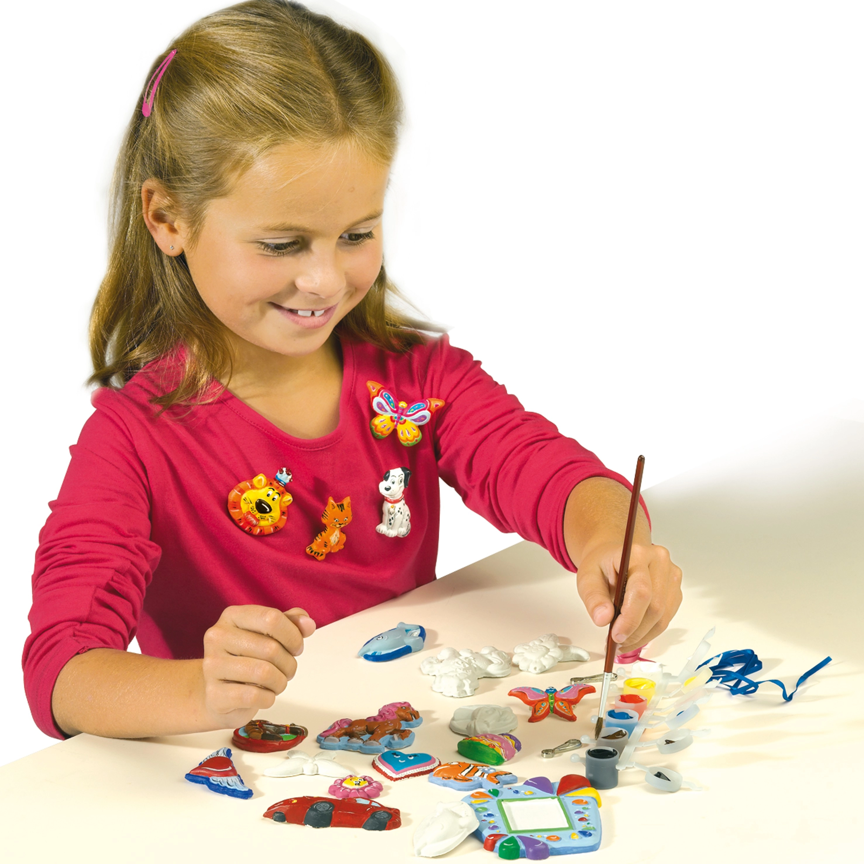 Children's Make Your Own Brooches Art Set - 6+ years