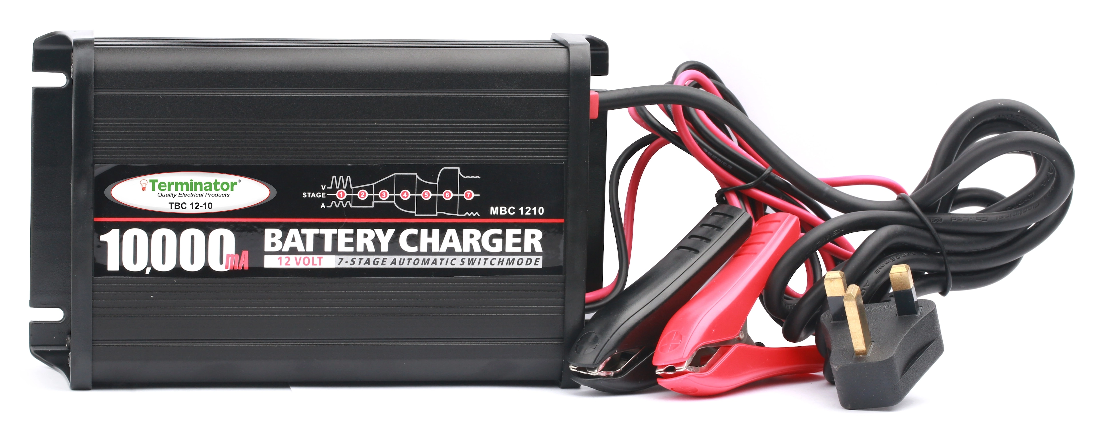 Terminator Car Battery Charger - 12 V 10 Amp