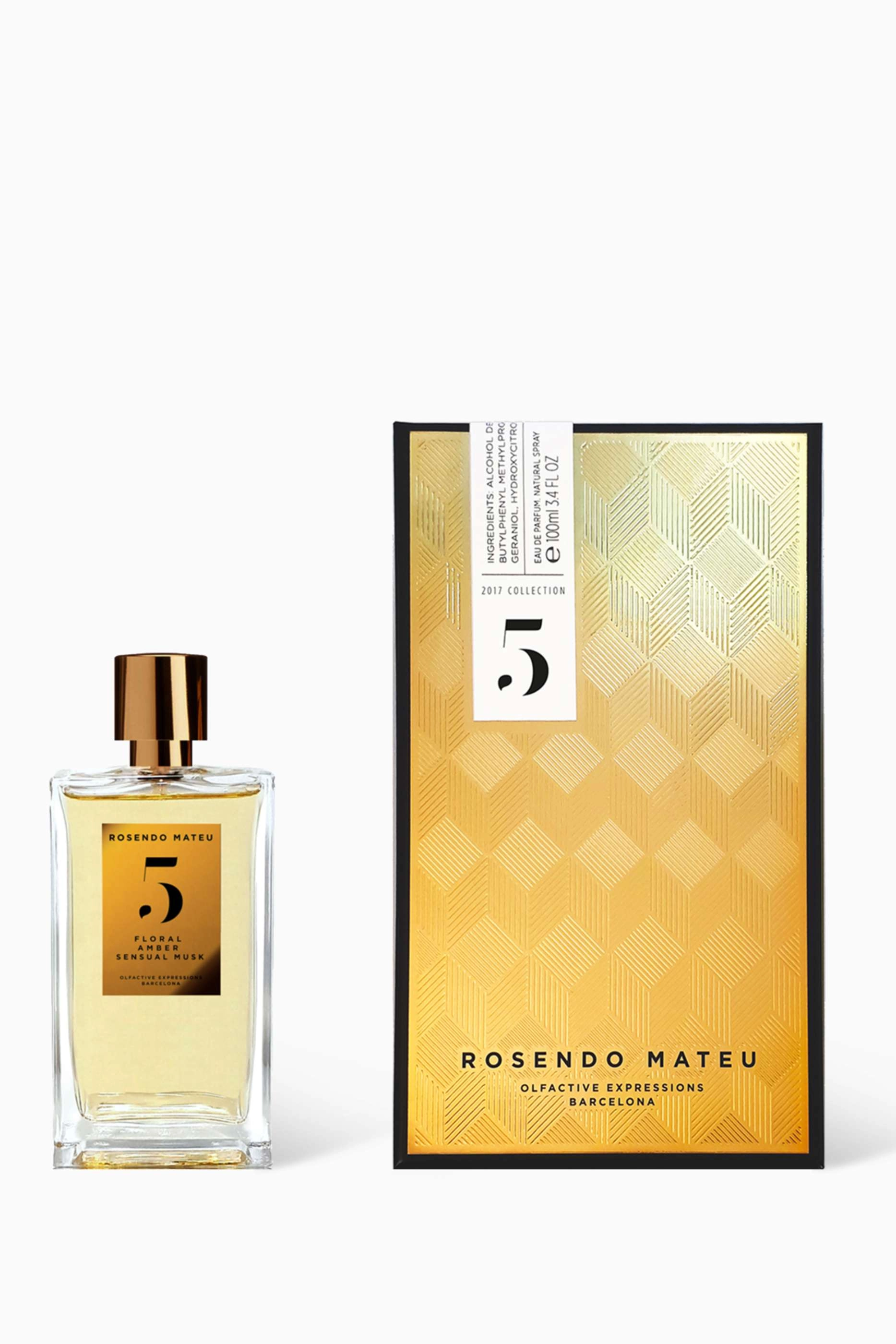 5 Floral Amber Sensual Musk Eau de Parfum 100 ml