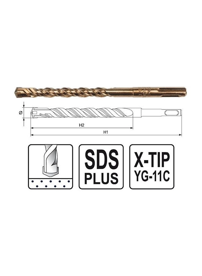 SDS PLUS S4 - Steel 1 16x600