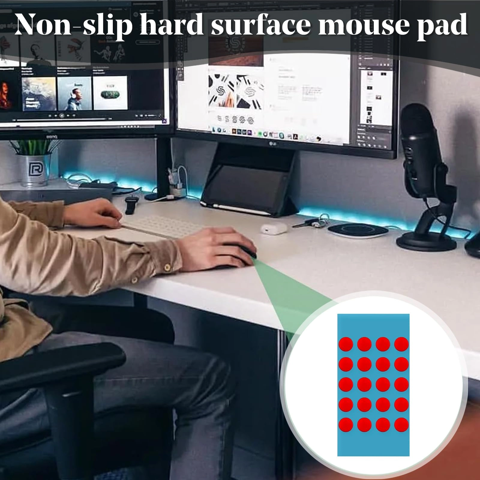 Obsidian Universal Dot Mouse Skates