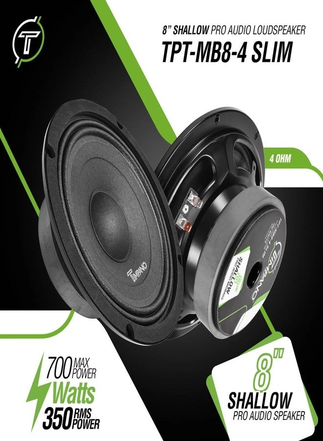 TPT-MB8-4 - 8 Inch Midbass