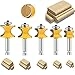 Bullnose Router Bit - 1/2 Inch Shank 5PCS