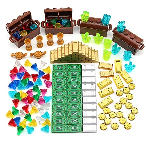 Treasure Accessories Money Building Blocks Set - Treasure 168pcs