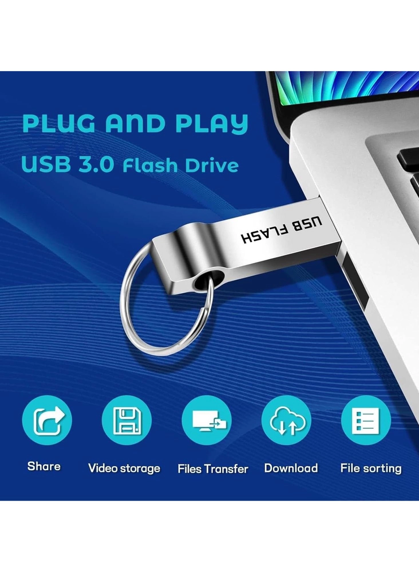 OTG 4 in 1 USB Flash Drive - USB 3.0 1TB