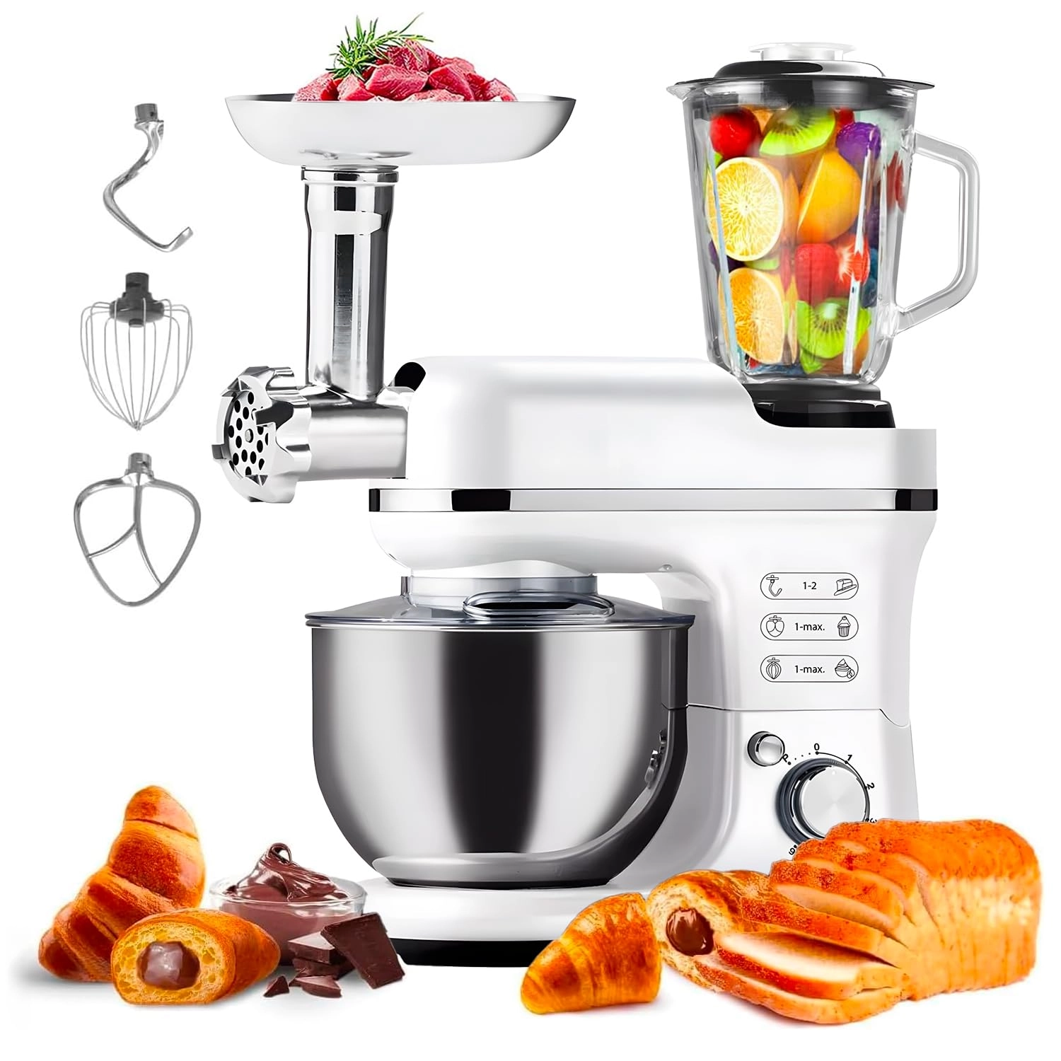 Avilia Kneading Machine - 6.5 Liters 1900 W