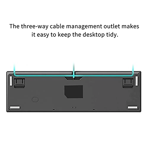 Mechanical Gaming Keyboard - Full Key Without Impact Wired