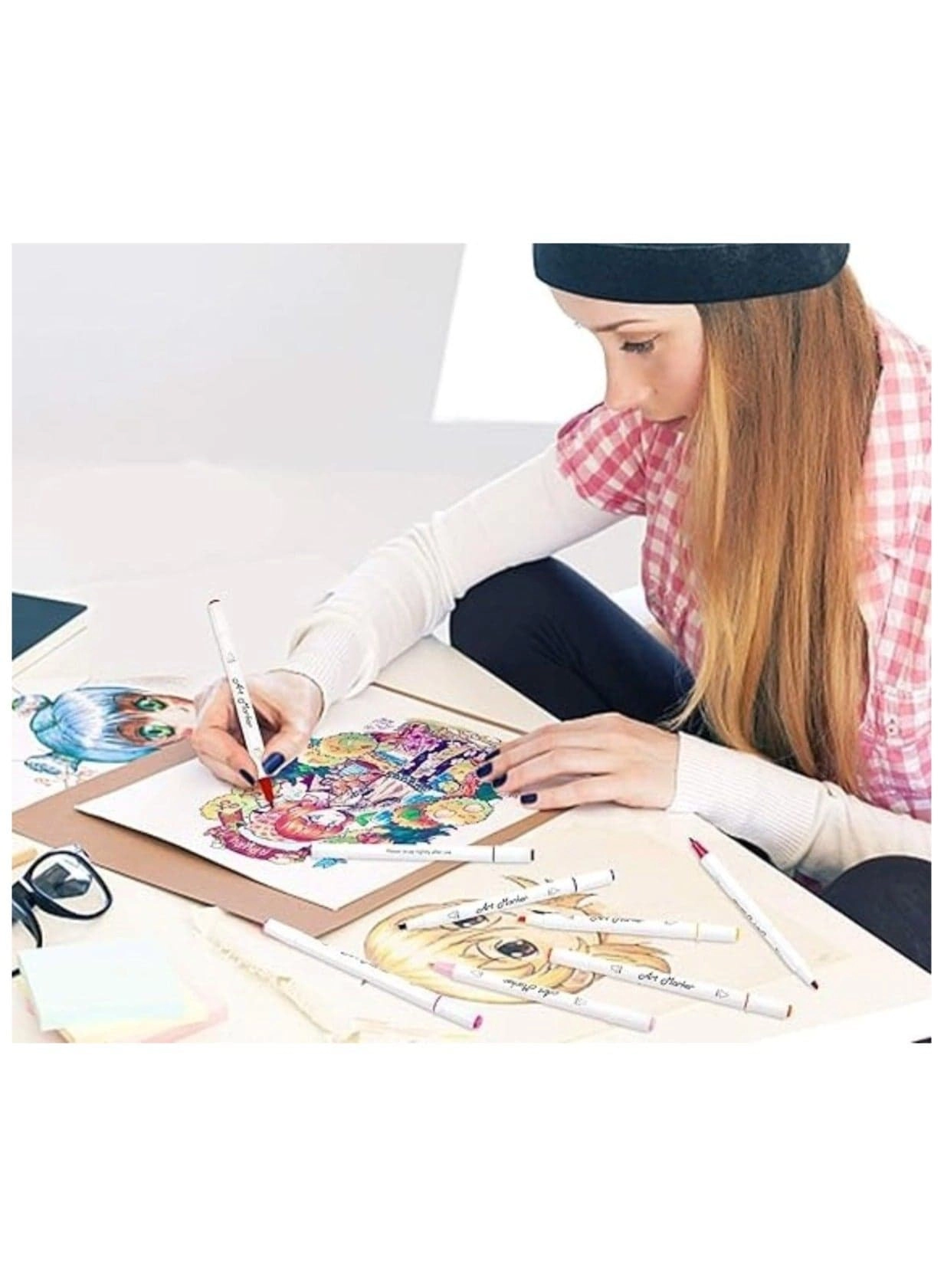 Acrylic Marker Set - 80-Color