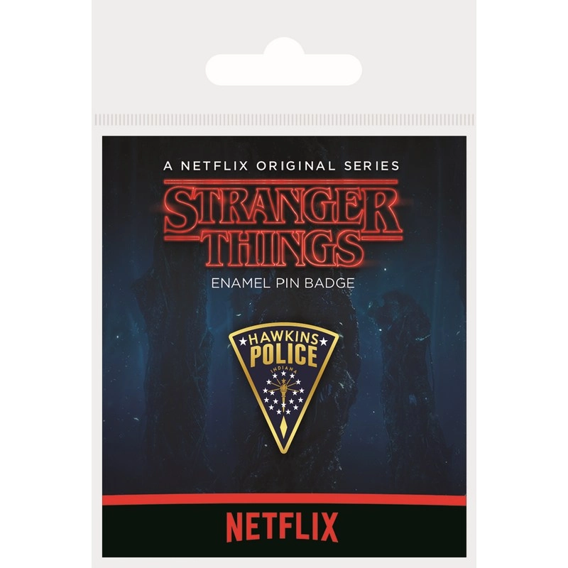 Pyramid International Stranger Things Hawkins Police Enamel Pin Badge