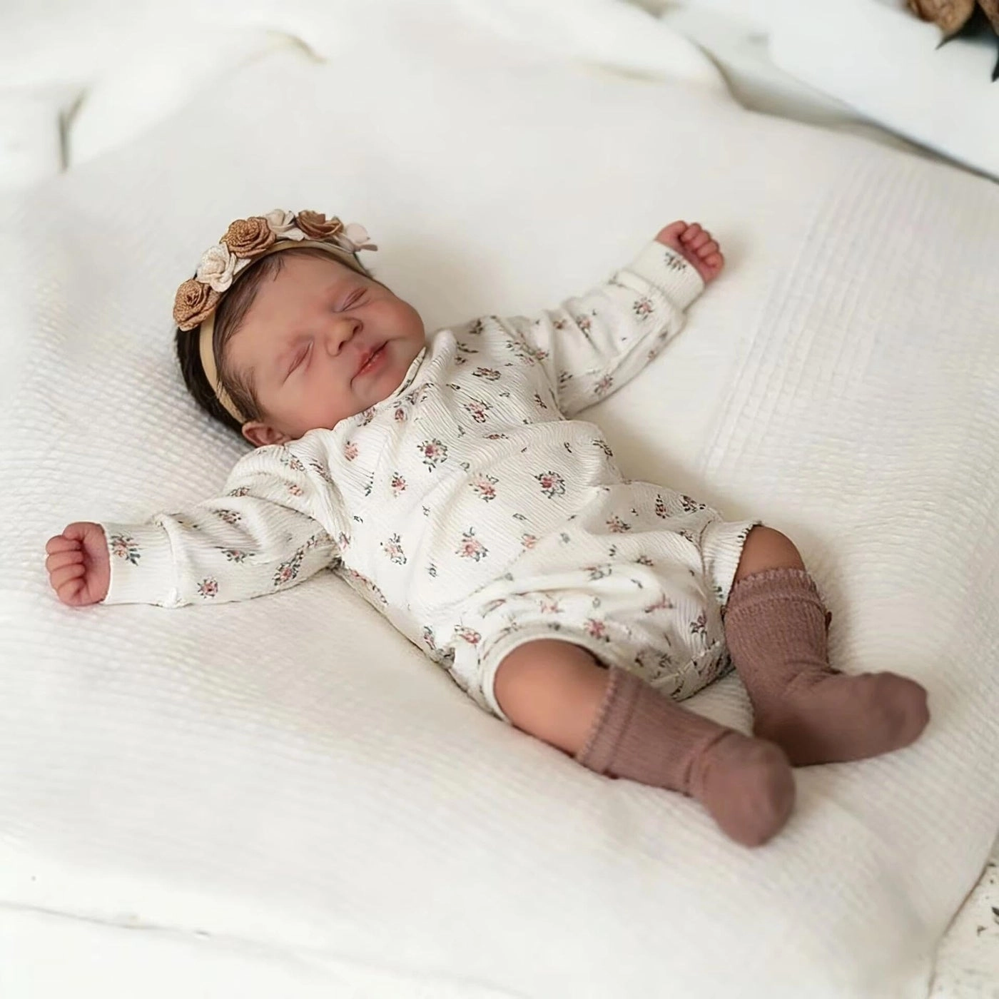 Reborn Baby Doll - 20 in Silicone Full Body Realistic Ages 3+