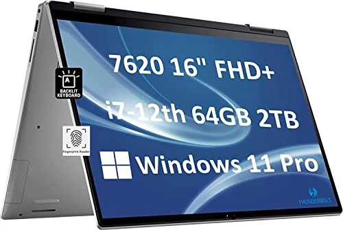 Inspiron 7620 - 16'' Core i7-1260P 64GB DDR4 2TB SSD