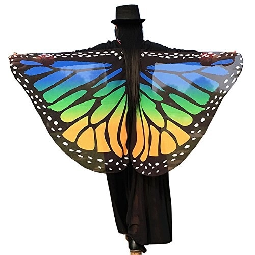 Butterfly Wings Shawl - Christmas Party Soft Fabric