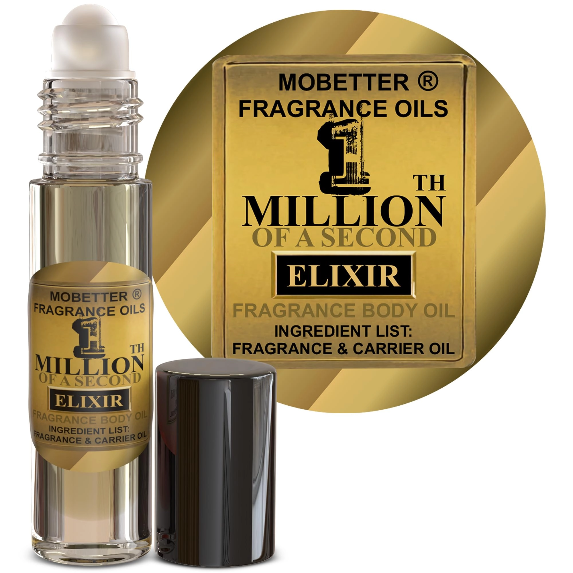 MOBETTER FRAGRANCE OILS 1 Millionth of a Second Elixir - 0.33 Fluid Ounces Roll-on