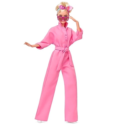 Margot Robbie Collector Doll - Bubblegum Pink Jumpsuit Messy Updo Ages 3+