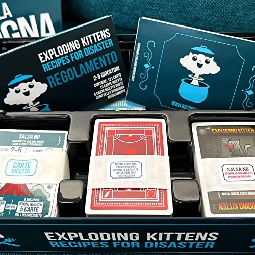 Exploding Kittens: Recipes for Disaster (Italian)