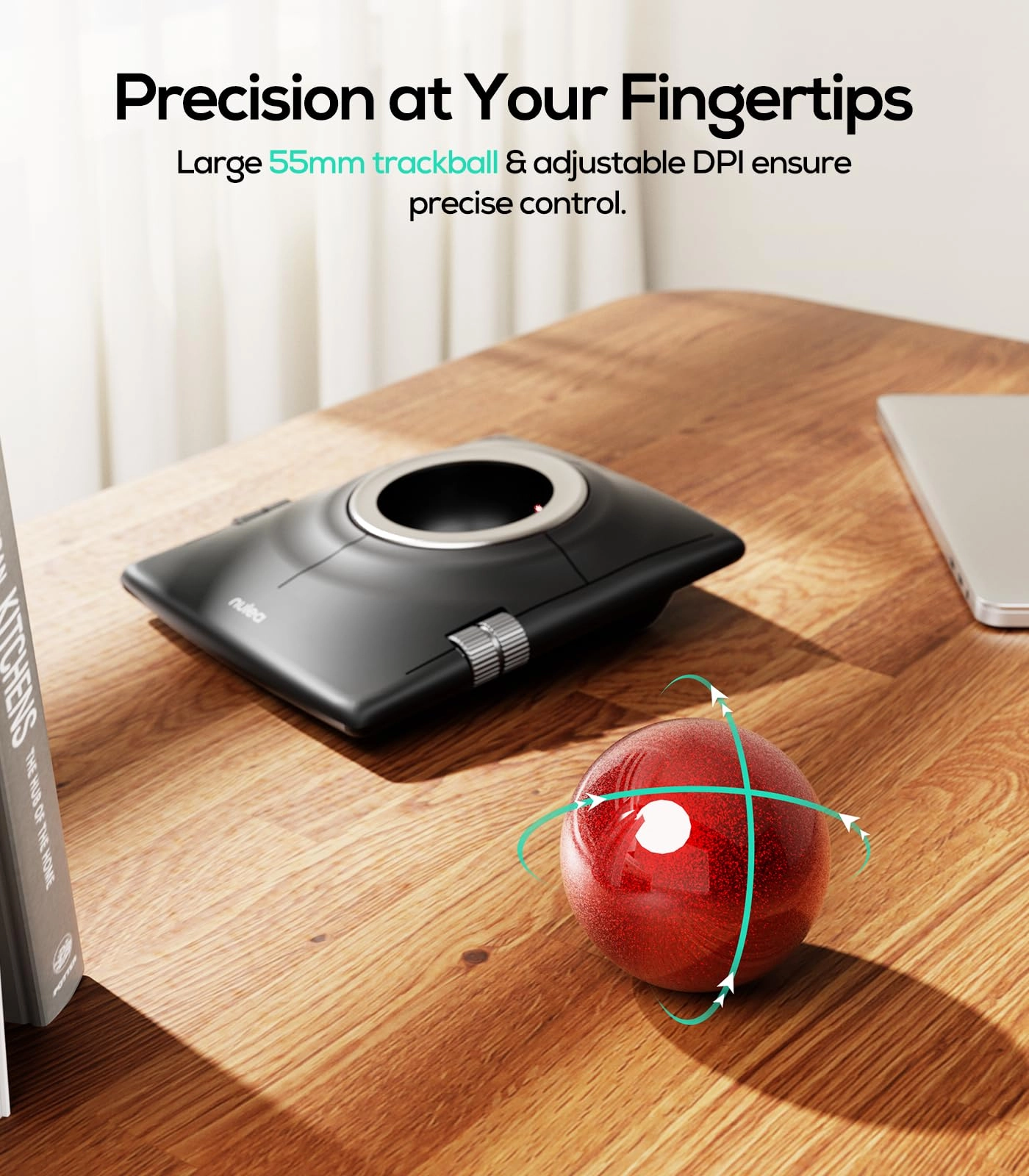 M512 Trackball Mouse - Bluetooth & 2.4GHz