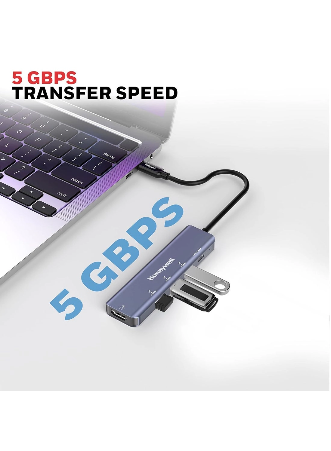 Type C Docking Station - 4K HDMI 100W PD 3x USB 3.0