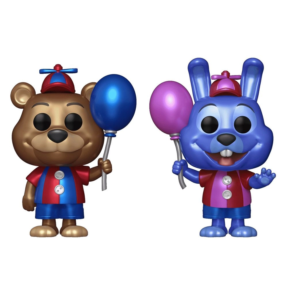 FUNKO TOYS Balloon Bonnie - Metallic + Balloon Freddy - Five Night At Freddy's