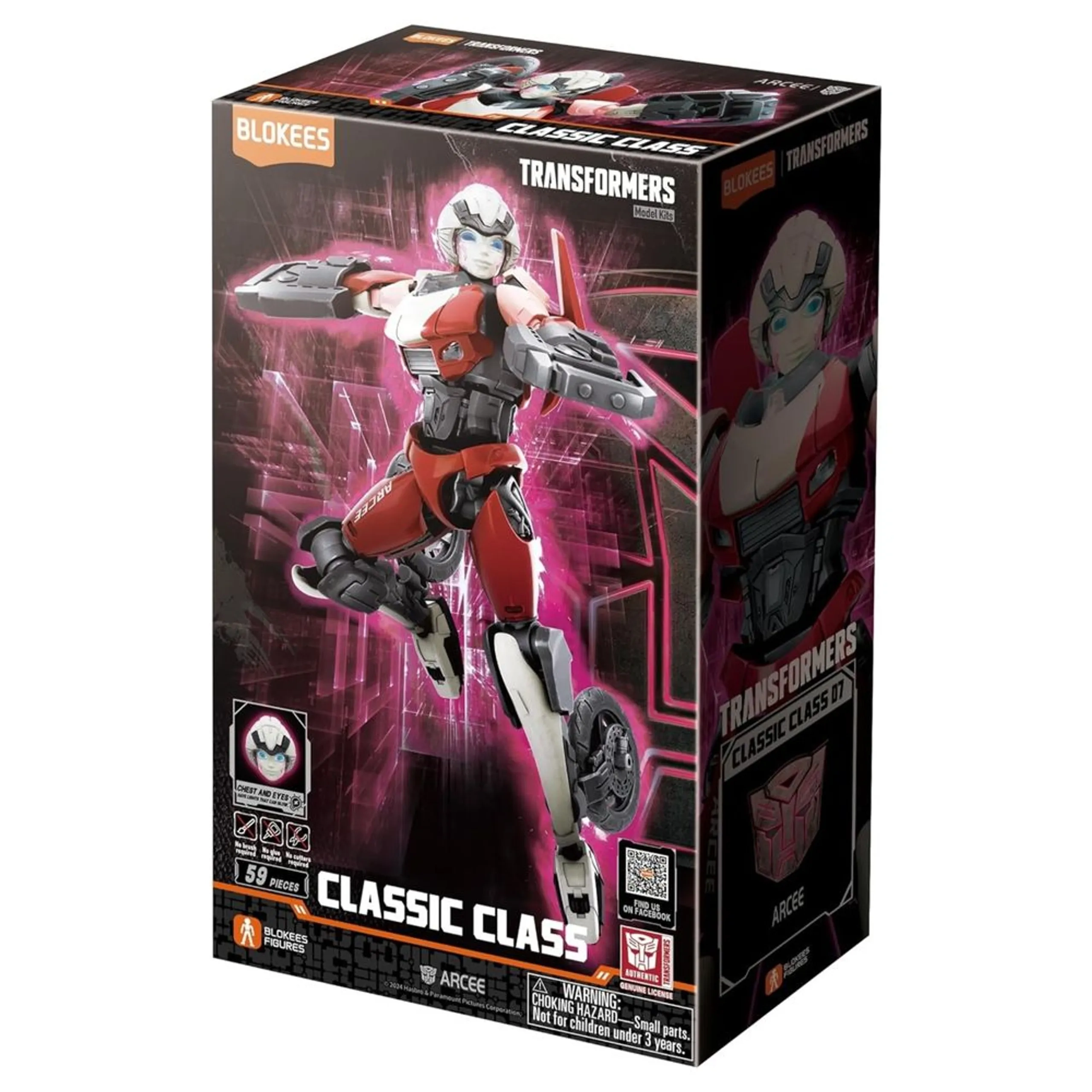 BLOKEES Transformers Classic Class 07 Arcee