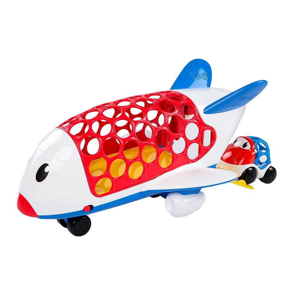 Oball Go Grippers Cargo Jet - Includes one bonus vehicle Airplane sounds