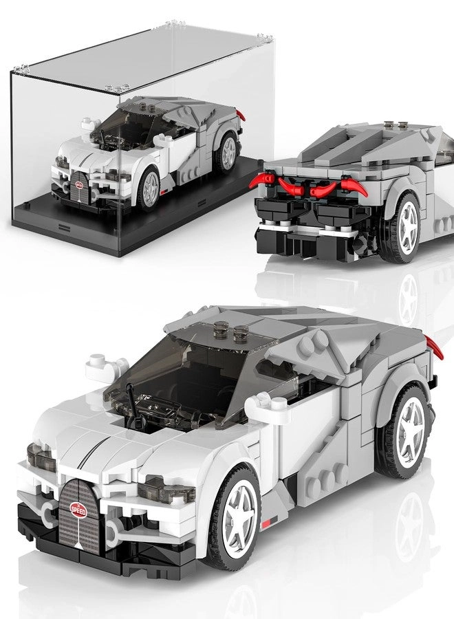 mould king Hybrid Speed Champion Technik Car Building Set (27102) - Display Case