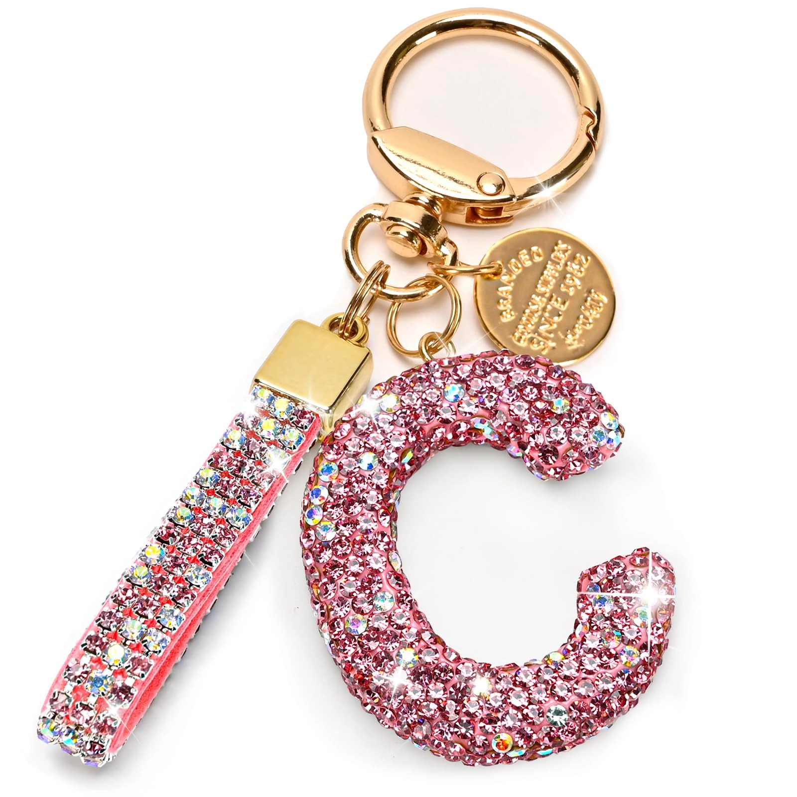 Initial Letter Keychain