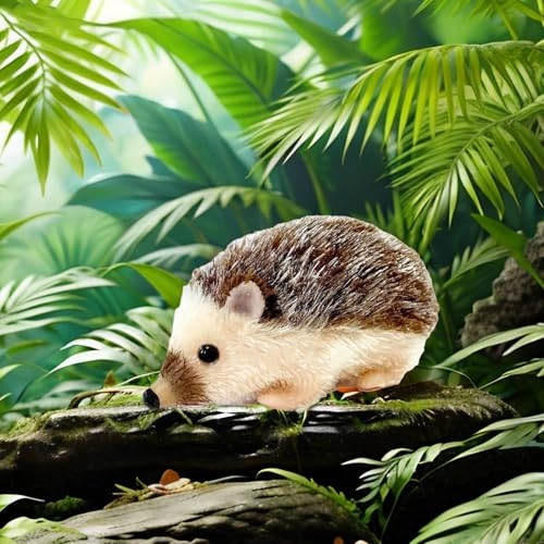 Hedgehog Brown 13 cm Silicone
