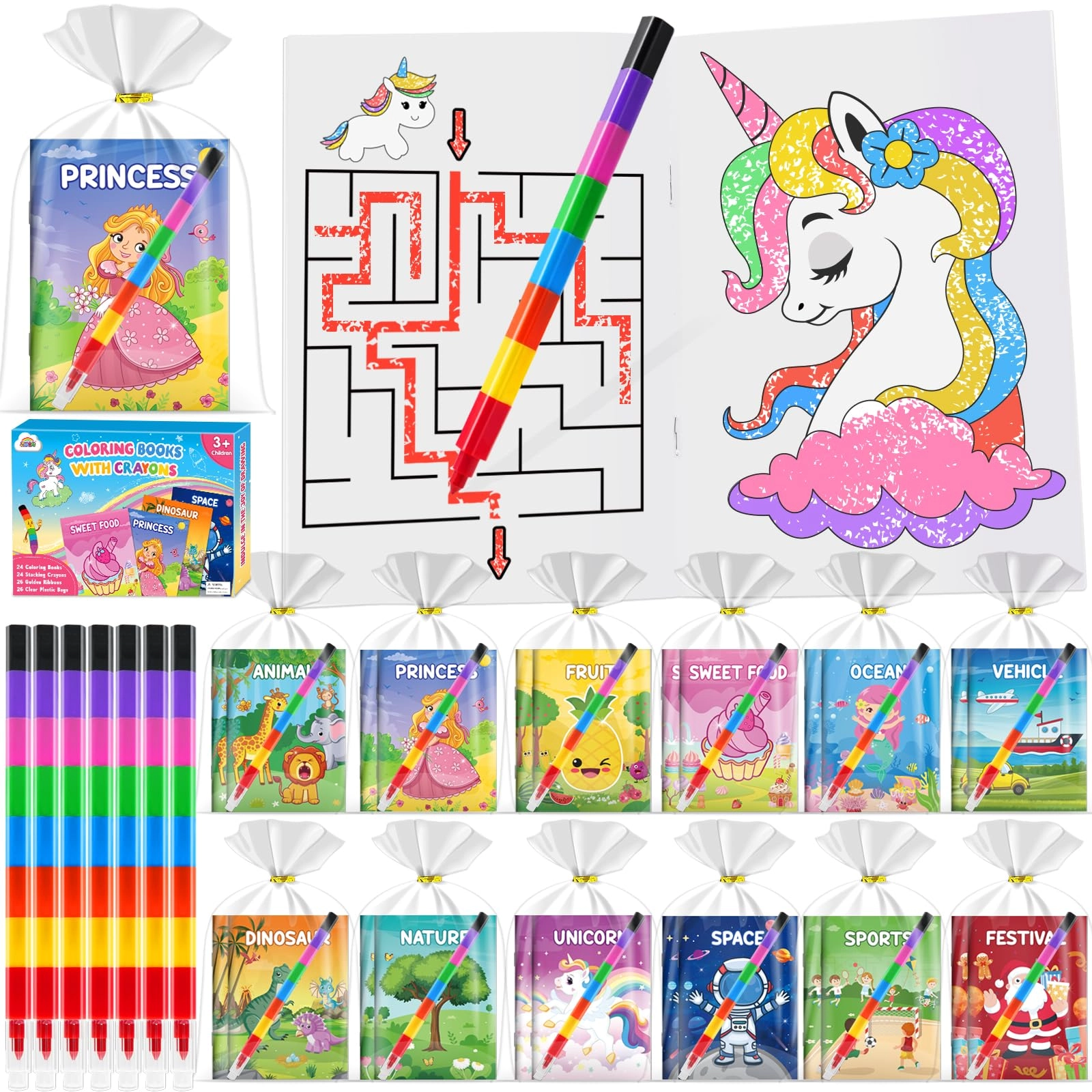 zmlm Coloring Books - 16 Pack