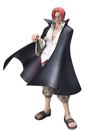 MegaHouse Shanks - One Piece - Portraits of Pirates 18 Scale Red