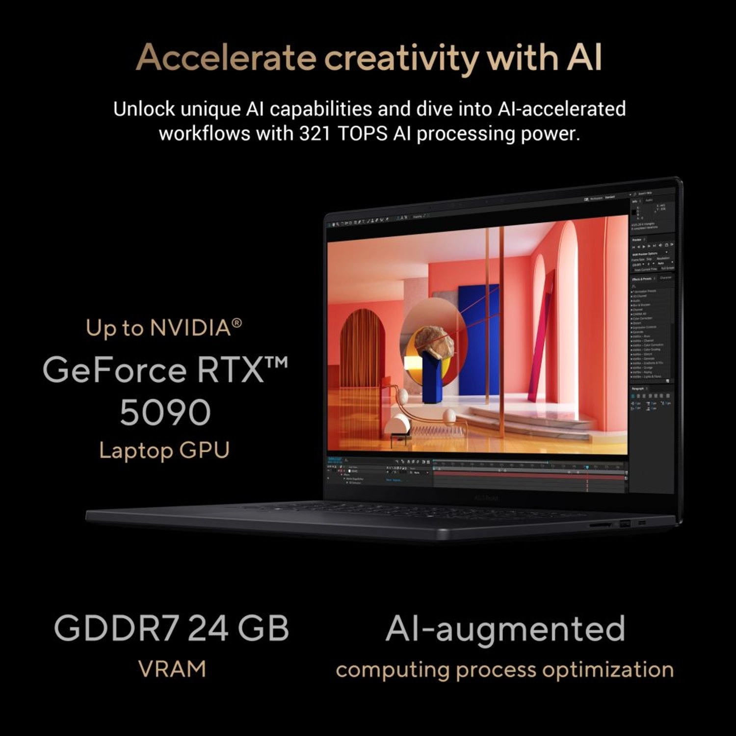 ProArt P16 H7606WX - 16'' Ryzen AI 9 64GB DDR5 4TB SSD