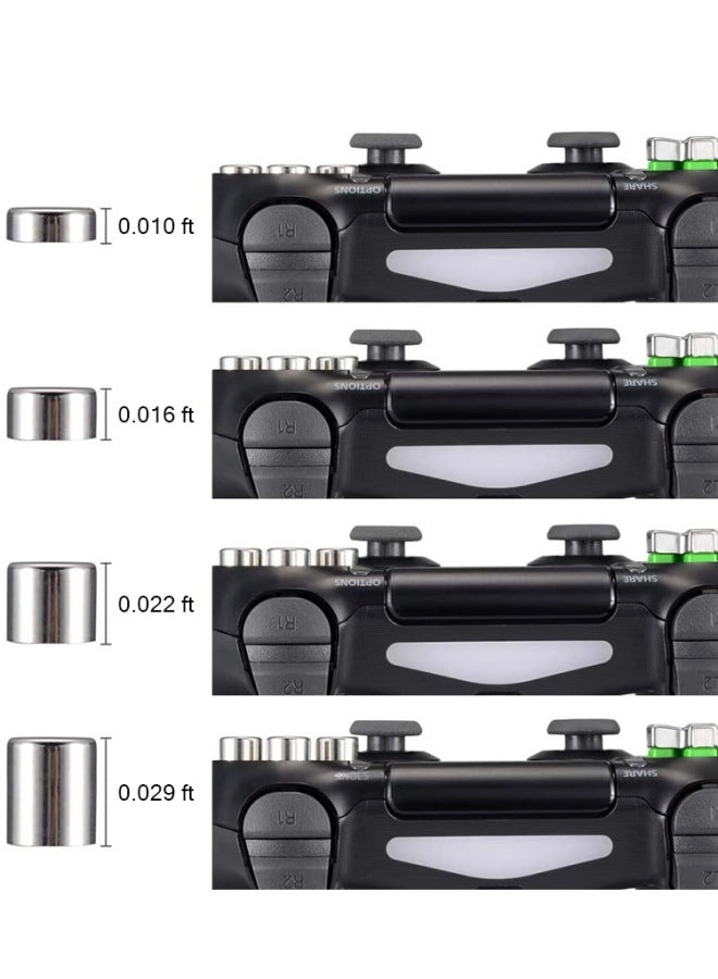 PS4 Handle - Metal on Mushroom Head Magnetic Base + PS5 Handle + ABXY Cross Key - Accessories Set