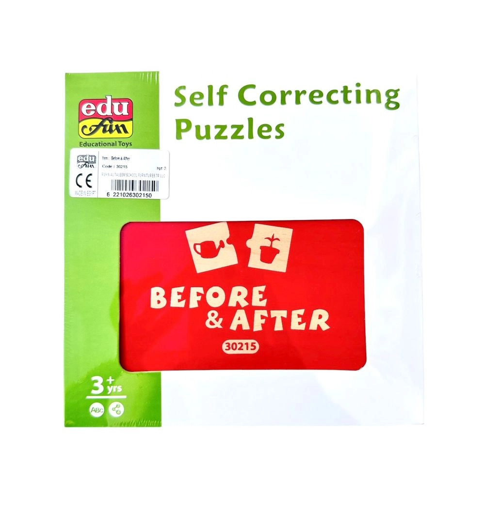 Self Correcting Puzzles - Suitable for 3 years & above
