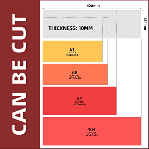 Keyboard Sound Dampening Foam - USB