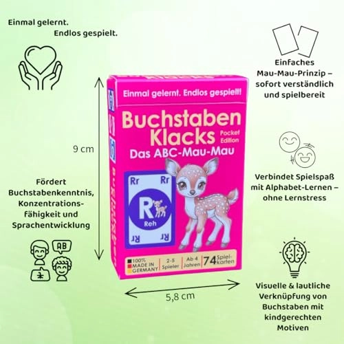 Letter Klacks Pocket Edition - 4-8 Years