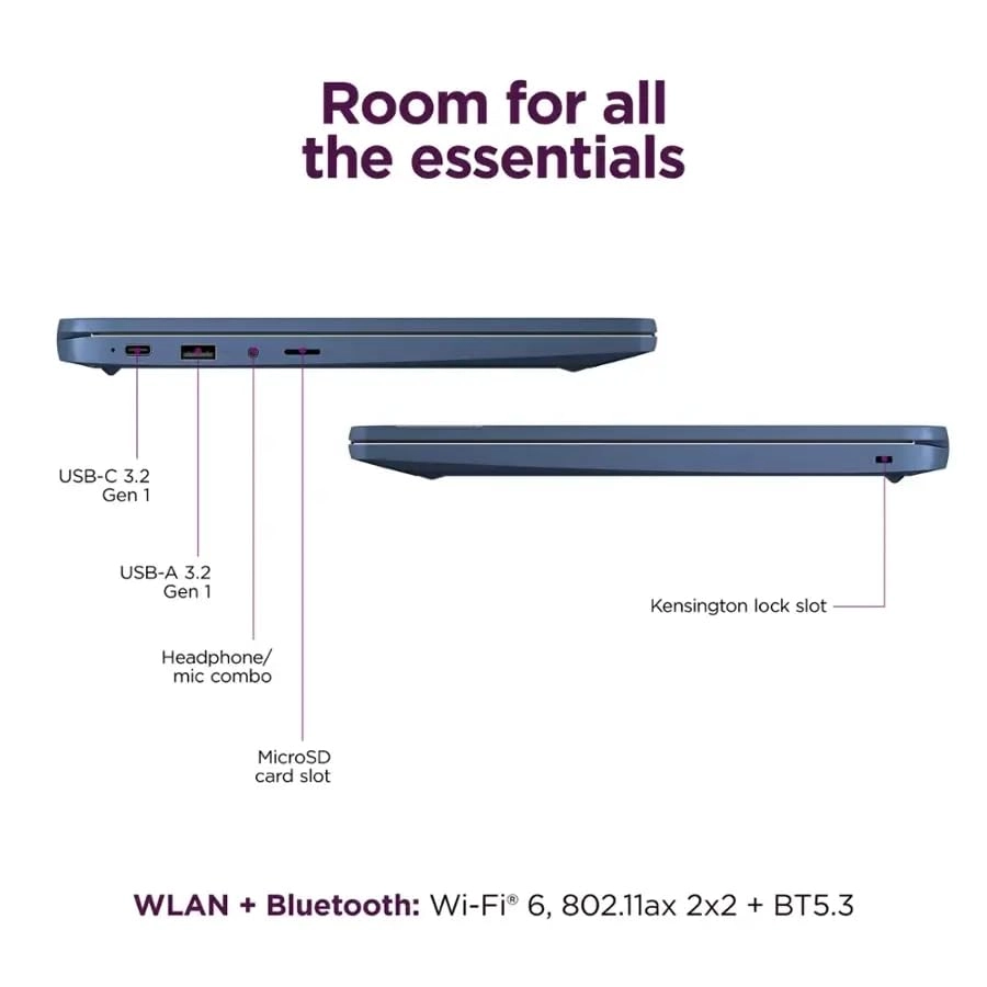 IdeaPad Slim 3 IP3 CB 14M868 - 14'' Kompanio 520 4GB DDR5 64GB SSD