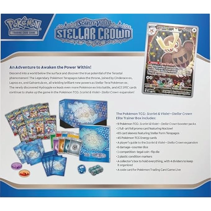 Scarlet & Violet Stellar Crown Elite Trainer Box