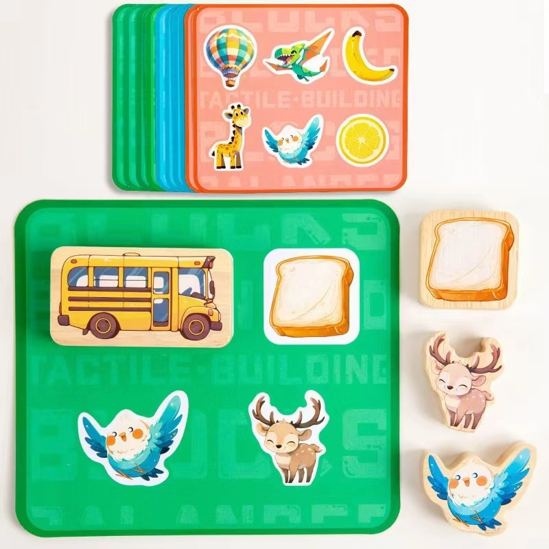 Ruby Wooden Breakfast Puzzle Play Set - Suitable for 3 years & above 21 pieces