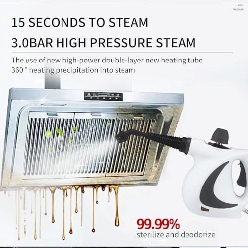 Handheld Pressurized Steam Cleaner - 350 Milliliters