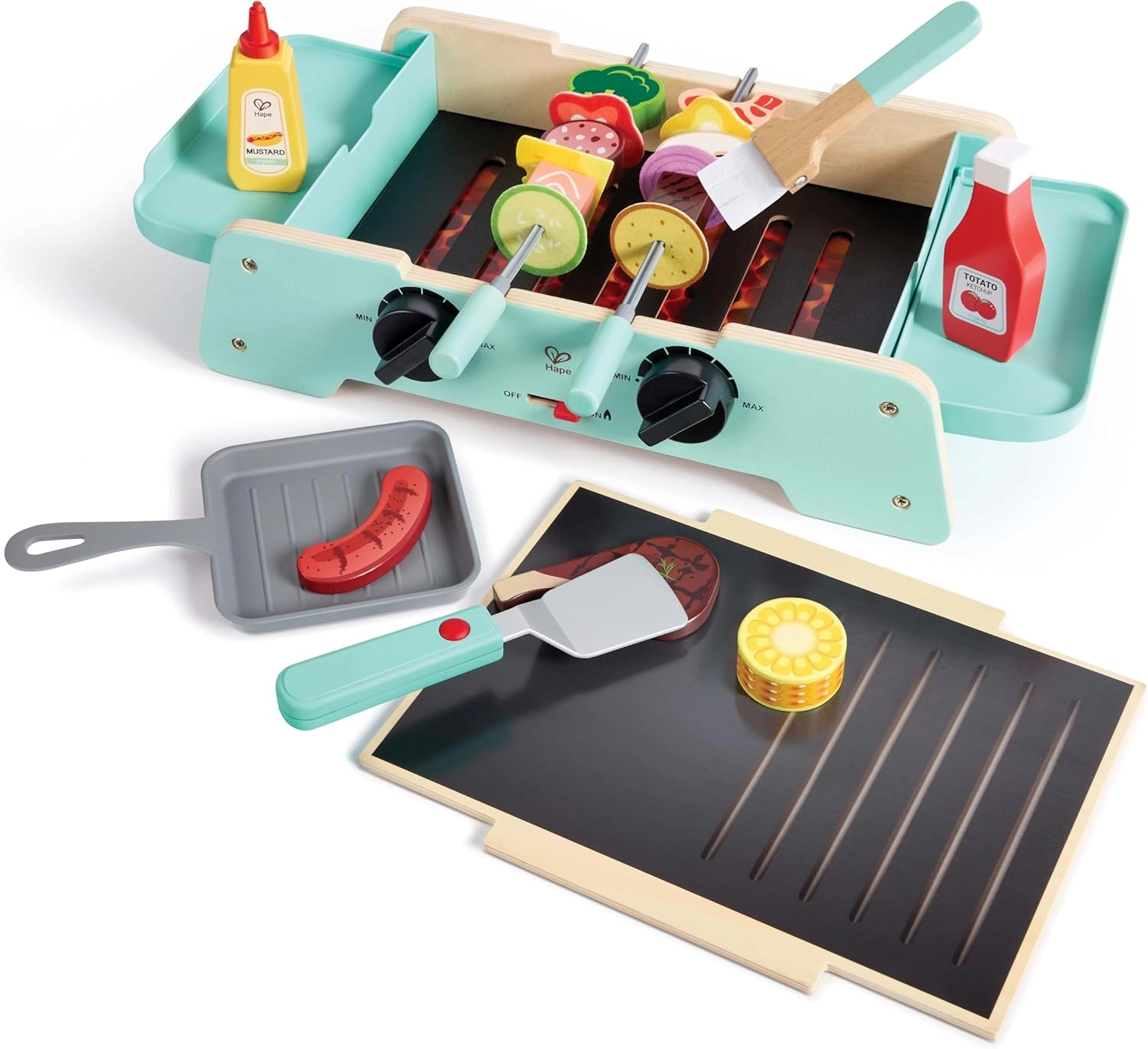 COLORLAND LETS PLAY Sizzling Griddle & Grill BBQ