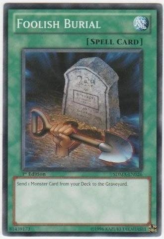Konami Foolish Burial SDMA-EN026 - 1st Edition Common