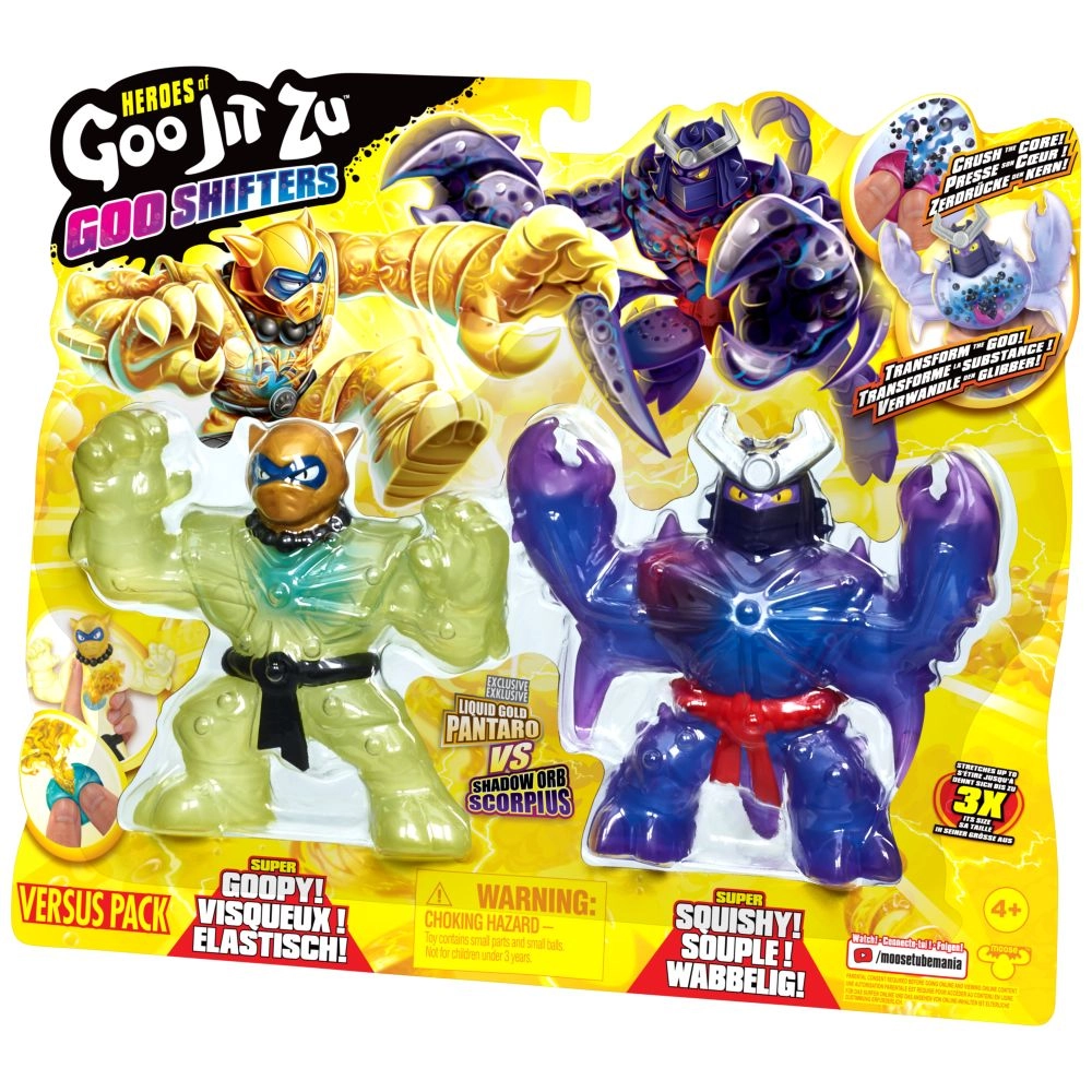 Goo Jit Zu Goo Shifters - Pantaro + Shadow Orb Scorpius (41407) 2 pcs