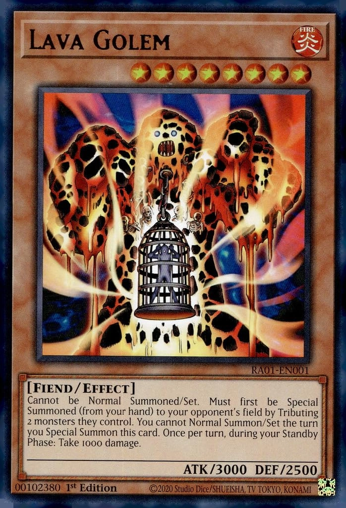 Anime Lava Golem RA01-EN001 - EN