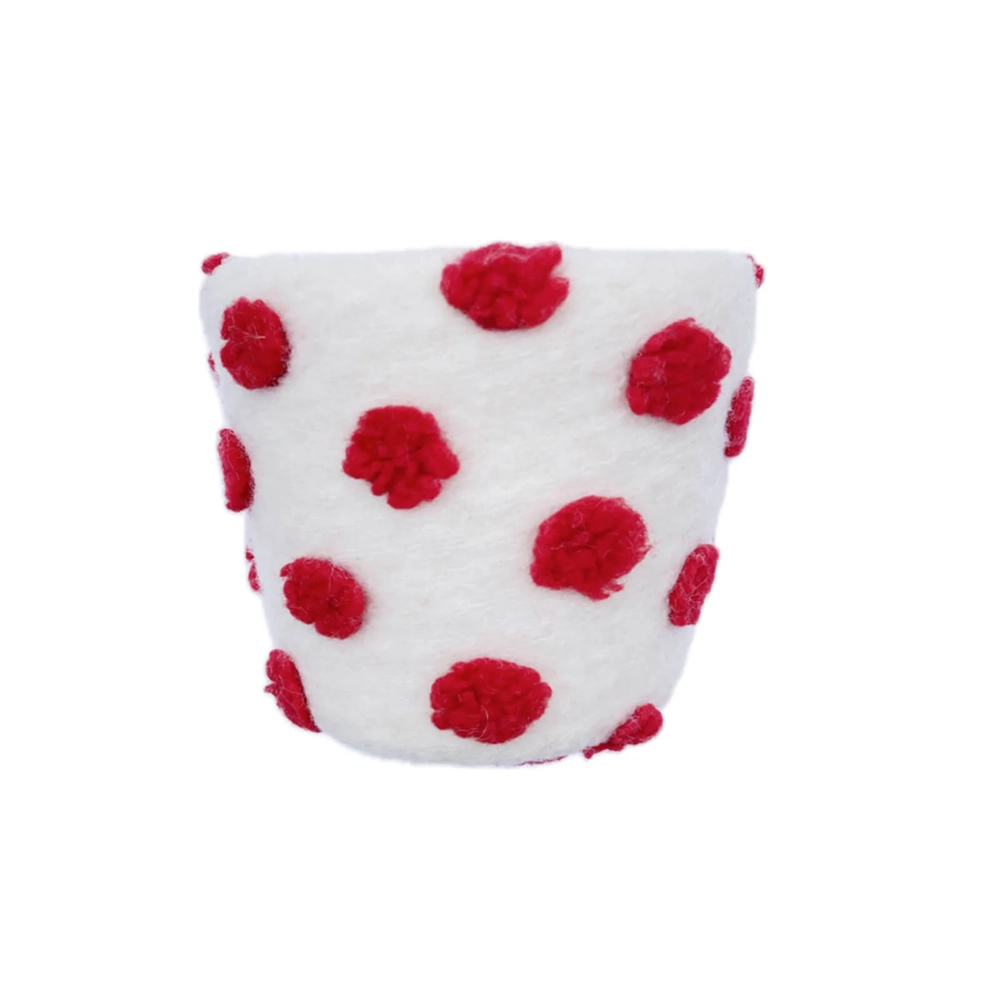 Babycare Polka Dot Wool Pot - 10 cm