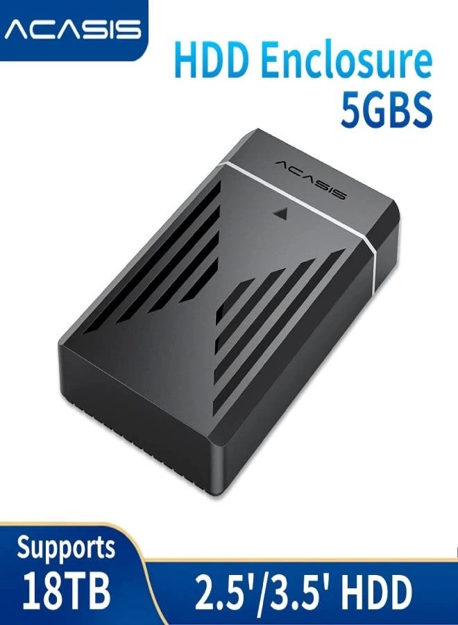 Acasis External Hard Drive Enclosure - USB3.0 SATA 2.5/3.5