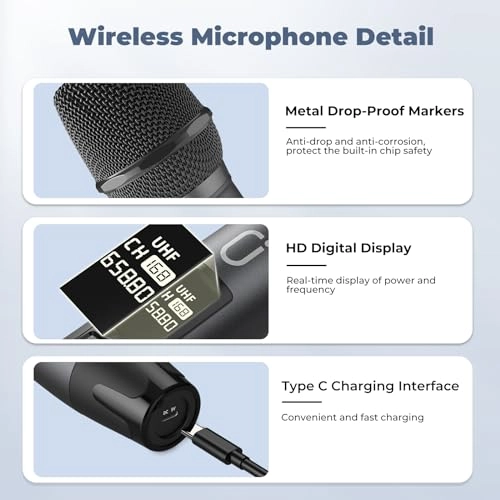 Wireless Microphones - Dual UHF