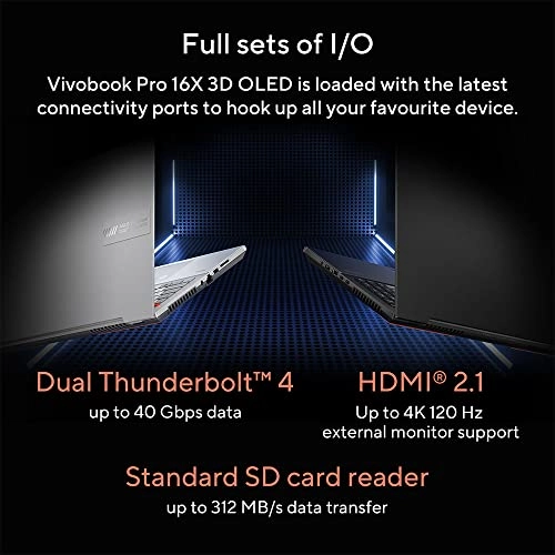 Vivobook Pro 16 K6604JI - 16'' Core i7-13650HX 16GB DDR5 1TB SSD