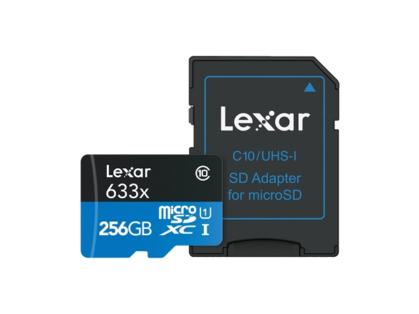 High-Performance 633X MicroSDXC U3 256GB
